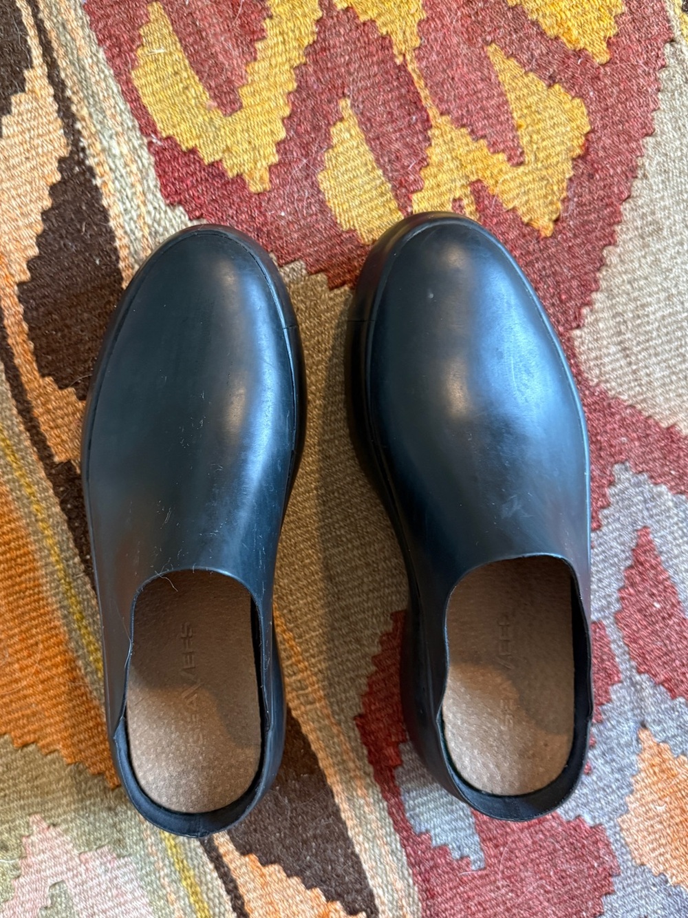 SeaVees Women's Marin Mules Black Slip-On Clogs size 9
